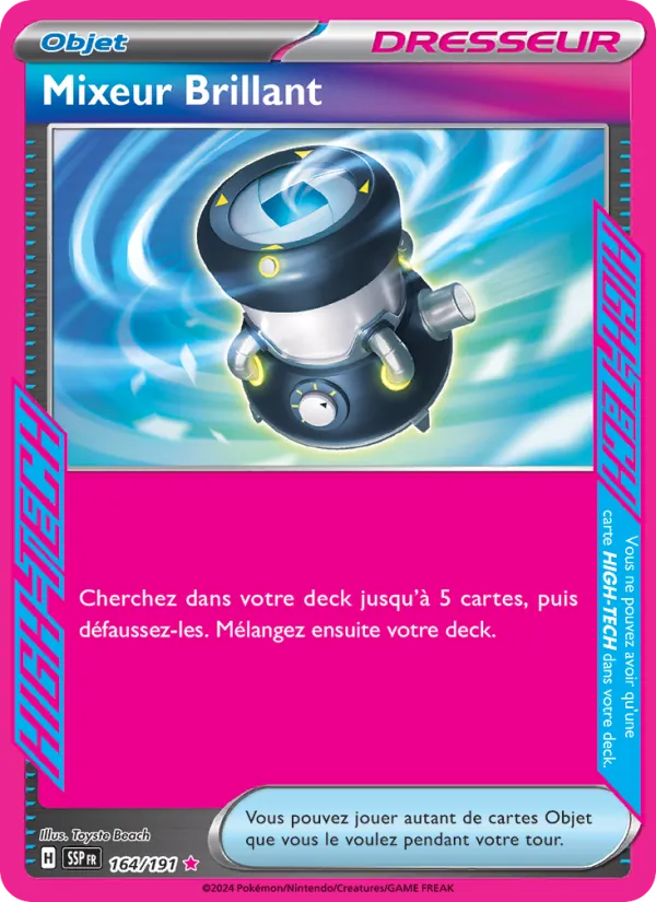 Mixeur Brillant, Étincelles Déferlantes 164