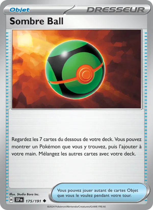Sombre Ball, Étincelles Déferlantes 175