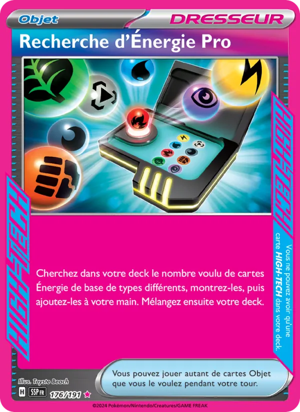 Recherche d'Énergie Pro, Étincelles Déferlantes 176