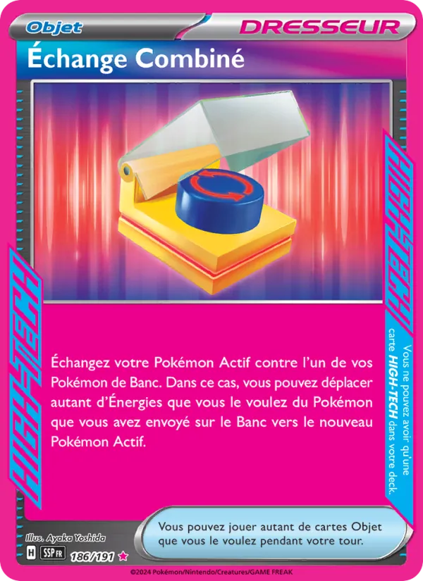 Échange Combiné, Étincelles Déferlantes 186