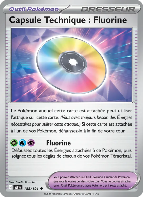 Capsule Technique : Fluorine, Étincelles Déferlantes 188