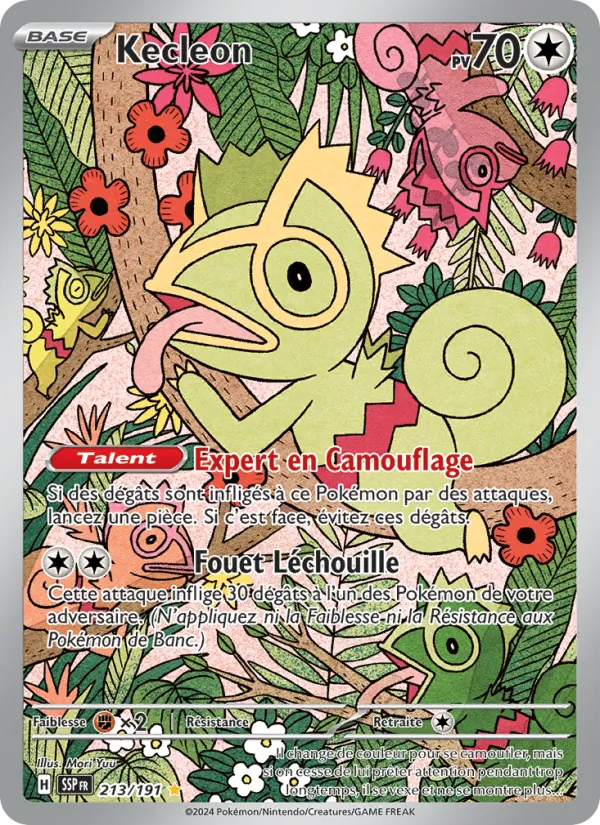 Kecleon, Étincelles Déferlantes 213