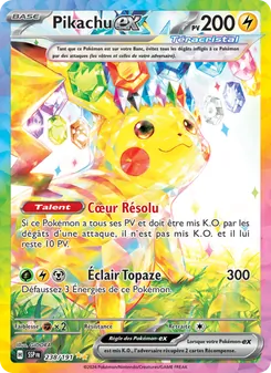Pikachu-ex, Étincelles Déferlantes 238