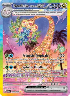 Noadkoko d'Alola-ex, Étincelles Déferlantes 242