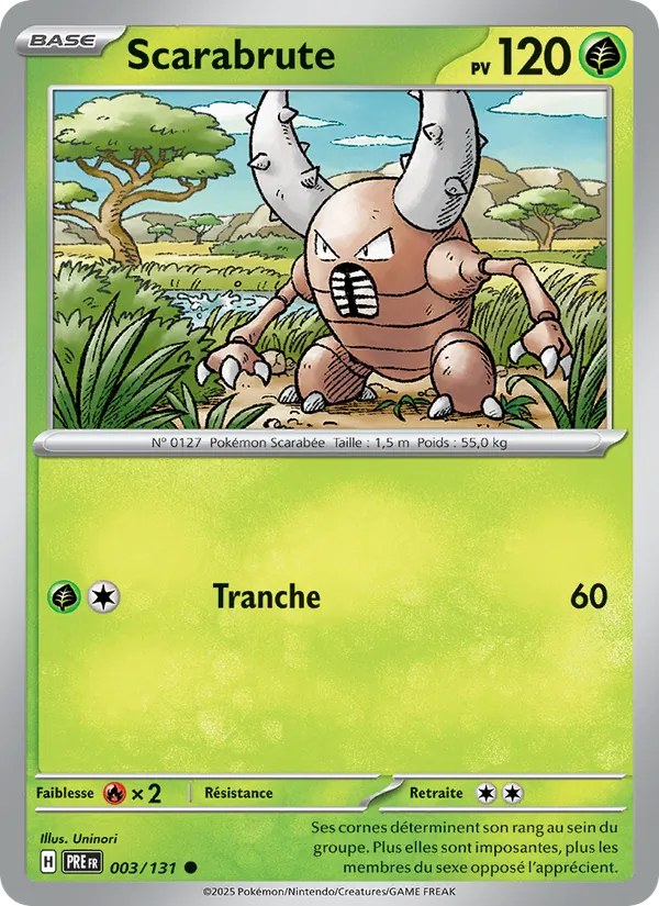 Scarabrute, Évolutions Prismatiques 003