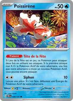 Poissirène, Évolutions Prismatiques 020