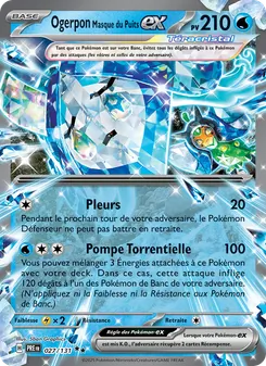 Ogerpon Masque du Puits-ex, Évolutions Prismatiques 027