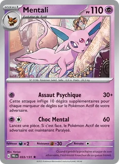 Mentali, Évolutions Prismatiques 033