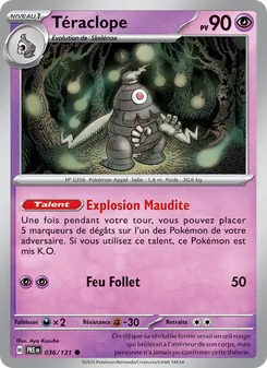 Téraclope, Évolutions Prismatiques 036