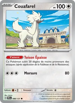 Couafarel, Évolutions Prismatiques 088