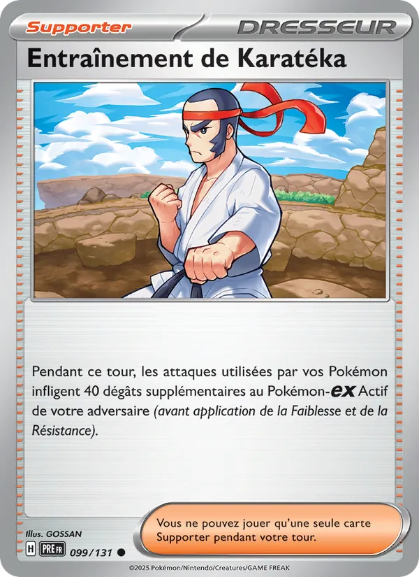 Entraînement de Karatéka, Évolutions Prismatiques 099