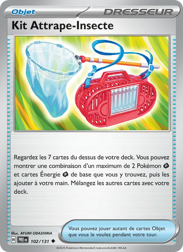 Kit Attrape-Insecte, Évolutions Prismatiques 102