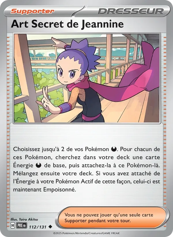 Art Secret de Jeannine, Évolutions Prismatiques 112