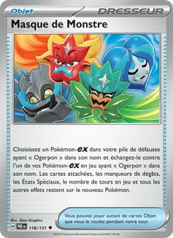 Masque de Monstre, Évolutions Prismatiques 118