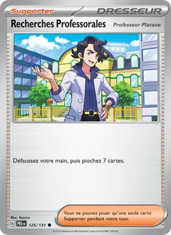 Recherches Professorales, Évolutions Prismatiques 125