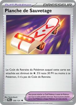 Planche de Sauvetage, Évolutions Prismatiques 126