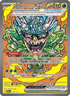 Ogerpon Masque Turquoise-ex, Évolutions Prismatiques 145