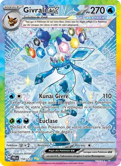 Givrali-ex, Évolutions Prismatiques 150