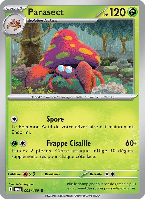 Parasect, Aventures Ensemble 005