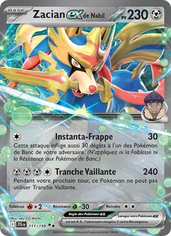 Zacian-ex de Nabil, Aventures Ensemble 111