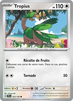 Tropius, Aventures Ensemble 123