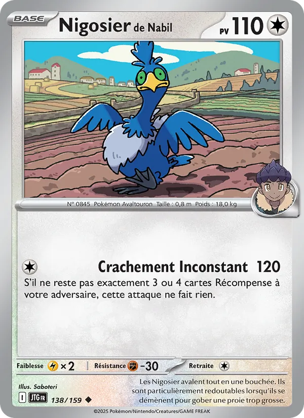 Nigosier de Nabil, Aventures Ensemble 138