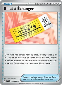 Billet à Échanger, Aventures Ensemble 156