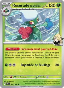 Roserade de Cynthia, Rivalités Destinées 008