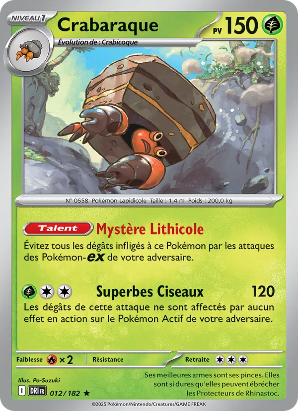 Crabaraque, Rivalités Destinées 012