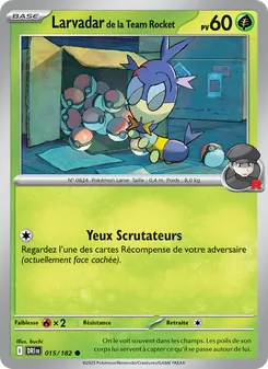 Larvadar de la Team Rocket, Rivalités Destinées 015