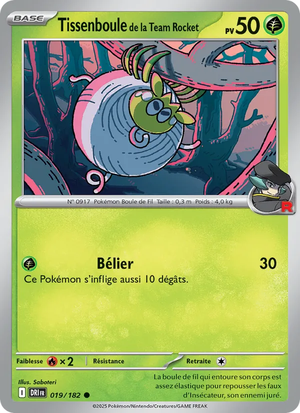Tissenboule de la Team Rocket, Rivalités Destinées 019