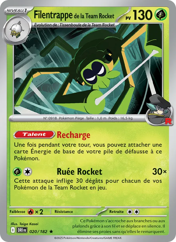 Filentrappe de la Team Rocket, Rivalités Destinées 020