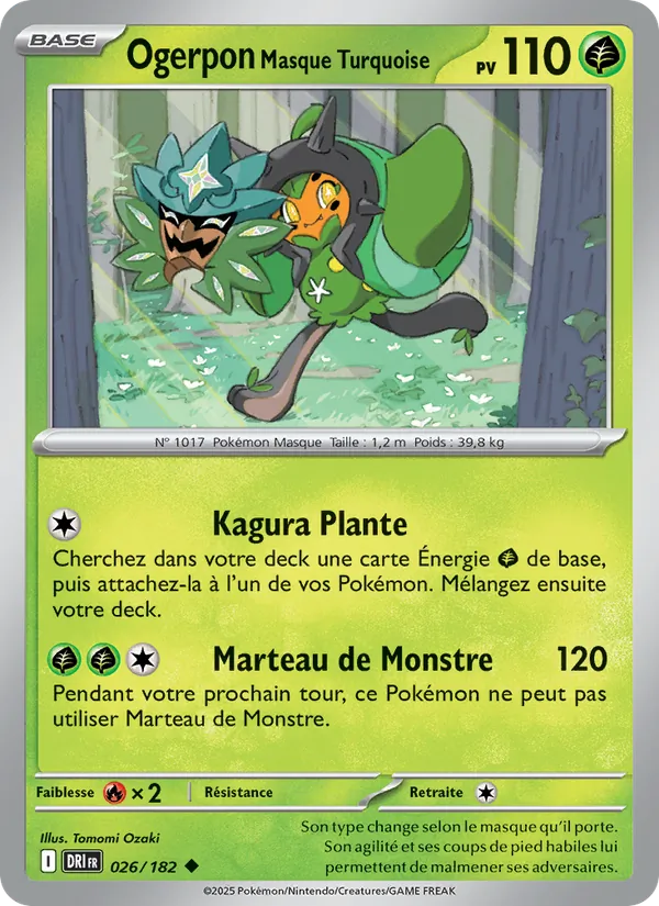 Ogerpon Masque Turquoise, Rivalités Destinées 026