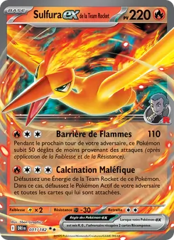 Sulfura-ex de la Team Rocket, Rivalités Destinées 031
