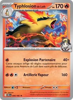 Typhlosion de Luth, Rivalités Destinées 034