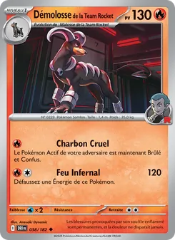 Démolosse de la Team Rocket, Rivalités Destinées 038