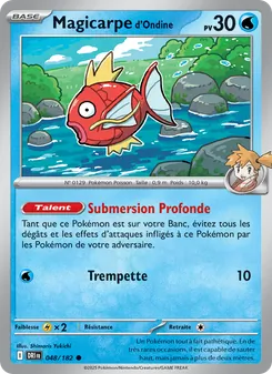 Magicarpe d'Ondine, Rivalités Destinées 048