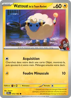 Wattouat de la Team Rocket, Rivalités Destinées 072