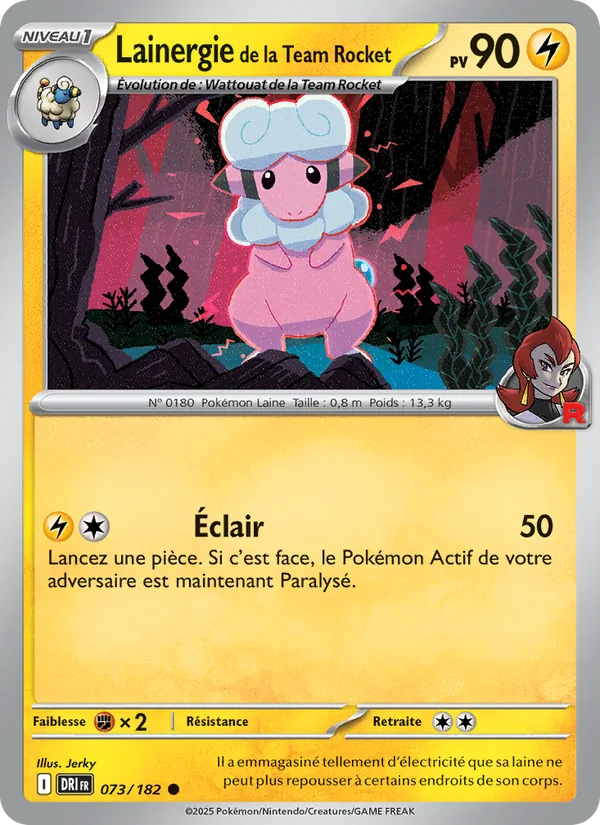 Lainergie de la Team Rocket, Rivalités Destinées 073