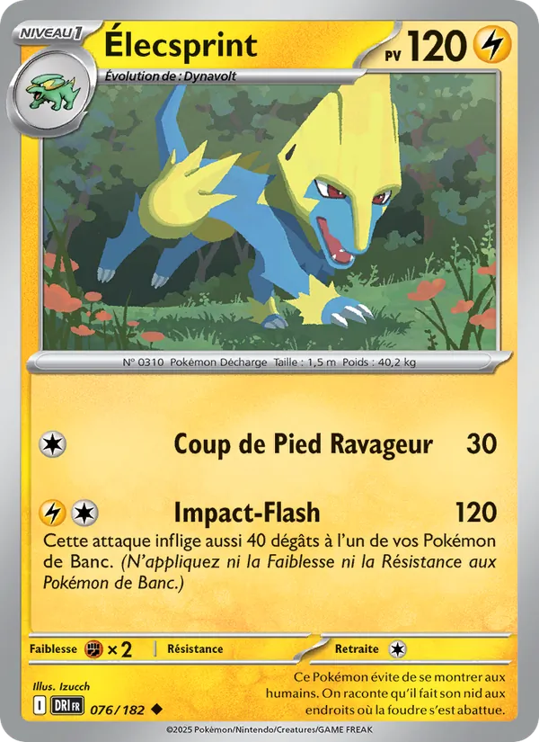 Élecsprint, Rivalités Destinées 076