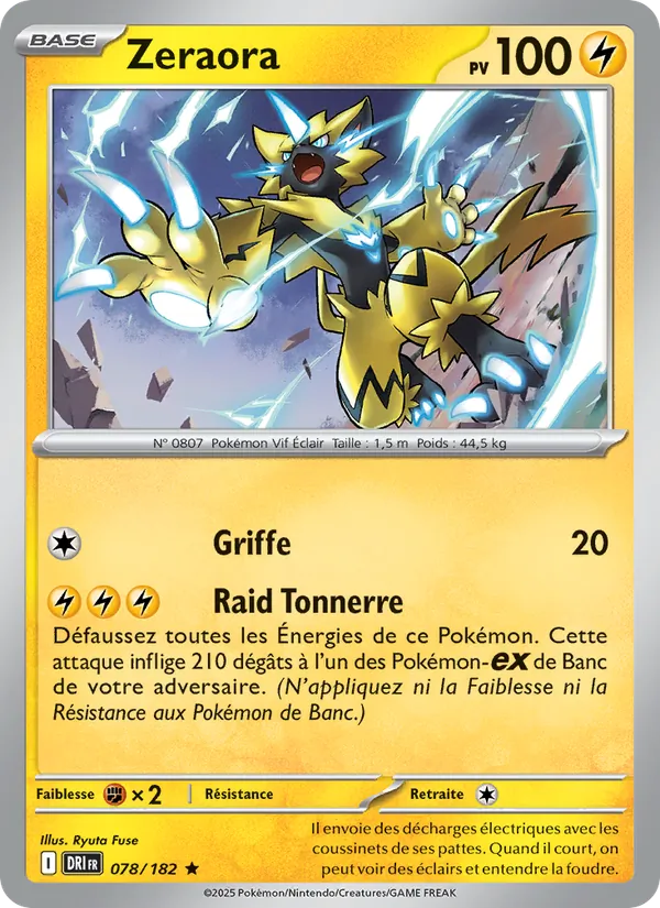 Zeraora, Rivalités Destinées 078