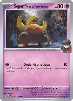 Soporifik de la Team Rocket, Rivalités Destinées 079