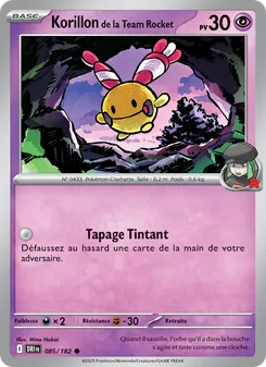 Korillon de la Team Rocket, Rivalités Destinées 085