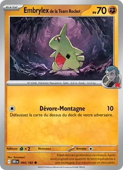 Embrylex de la Team Rocket, Rivalités Destinées 094