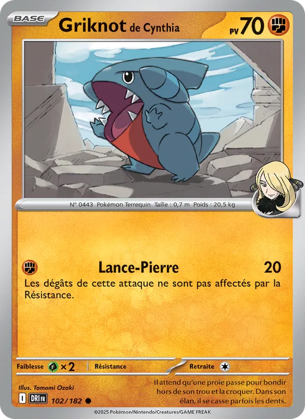 Griknot de Cynthia, Rivalités Destinées 102