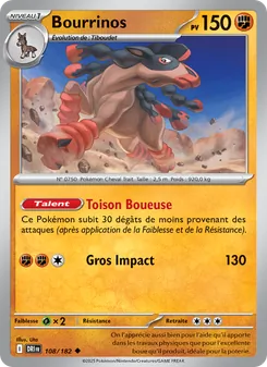 Bourrinos, Rivalités Destinées 108