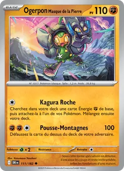 Ogerpon Masque de la Pierre, Rivalités Destinées 111