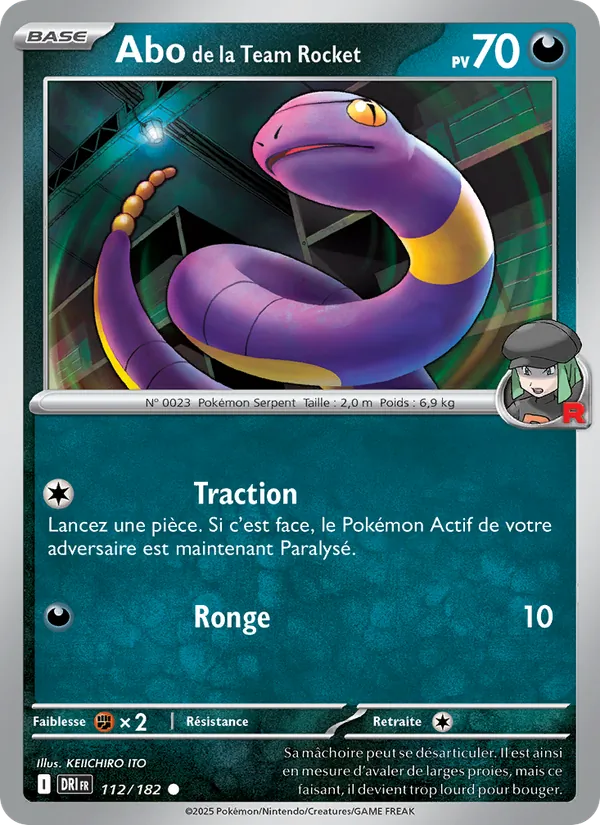 Abo de la Team Rocket, Rivalités Destinées 112