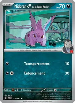 Nidoran♂ de la Team Rocket, Rivalités Destinées 117
