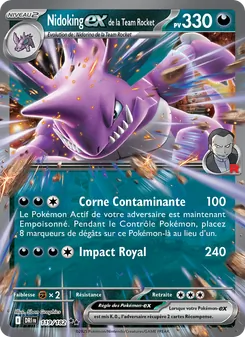 Nidoking-ex de la Team Rocket, Rivalités Destinées 119